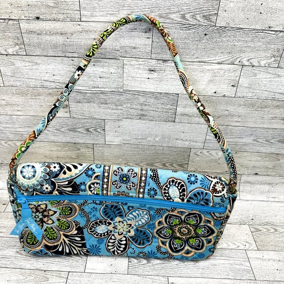 Vera Bradley Bali Blue Knot Just a Clutch Shoulder Bag/Purse - Picture 5 of 6